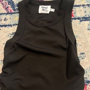 Princess Polly Classic Black Tank Top